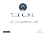 File preview: HO Orientation Presentation Cove at West Port FINAL 2025